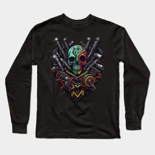 Cyborg Hearts Long Sleeve T-Shirt